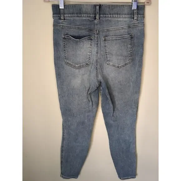 Spanx distressed faded pull on ankle skinny leggings med - Picture 2 of 3